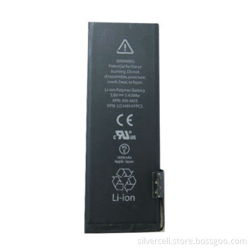 Rechargeable Li-ion Battery Pack for iPhone 5 with 2,200mAh Capacity